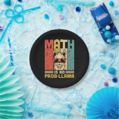 Math Teacher Math Is No Problem Papieren Bordje (Feest)