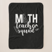 Math Teacher Math Teacher Squad Sherpa Deken (Voorkant)