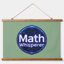 Math Teacher Math Whisperer Hangend Wandkleed