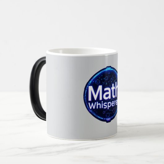 Math Teacher Math Whisperer Magische Mok (Voorkant links)