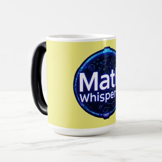 Math Teacher Math Whisperer Magische Mok (Voorkant links)