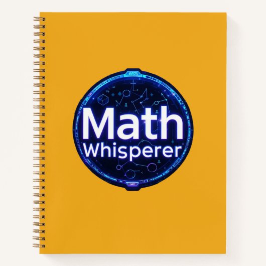 Math Teacher Math Whisperer Notitieboek (Voorkant)