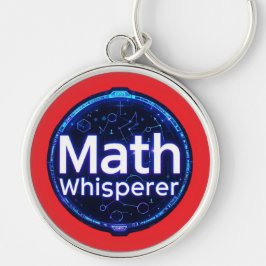 Math Teacher Math Whisperer Sleutelhanger