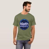 Math Teacher Math Whisperer T-shirt (Voorkant volledig)