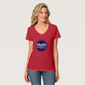 Math Teacher Math Whisperer T-shirt (Voorkant volledig)