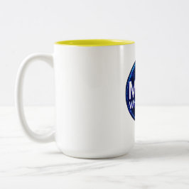 Math Teacher Math Whisperer Tweekleurige Koffiemok