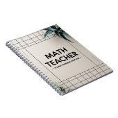 Math Teacher Notitieboek (Rechterzijde)