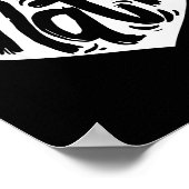 Math Teacher Student Love Valentine's Day  Poster (Hoek)