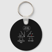 Math Teacher Tee - Complimentary Acute Angle Sleutelhanger (Voorkant)