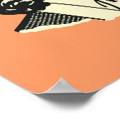 Math Teachers Have Problems - Funny Retro Humor Poster (Hoek)