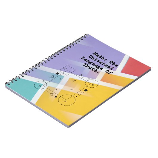 Math Universal Language | Truth & Logic Educator Notitieboek (Linkerzijde)
