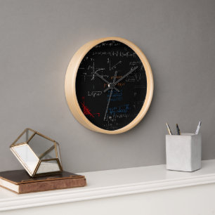 Math Wall Clock