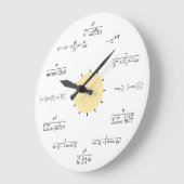 Math Wall Clock Grote Klok (Hoek)