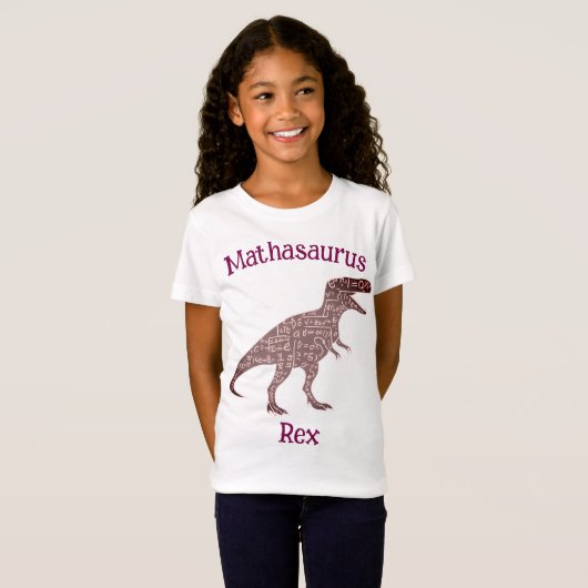 Mathasaurus Rex T-shirt (Voorkant volledig)