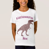 Mathasaurus Rex T-shirt (Voorkant)