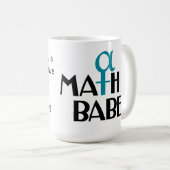 Mathbabe mok (Voorkant rechts)