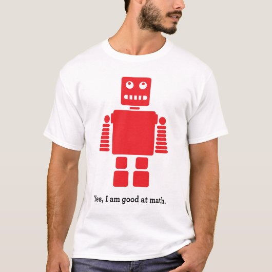 MathBot T-shirt (Voorkant)