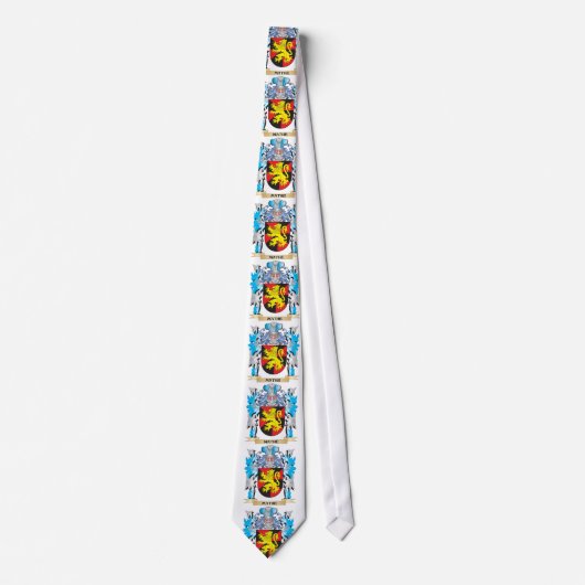 Mathe Coat of Arms - Family Crest Stropdas (Voorkant)