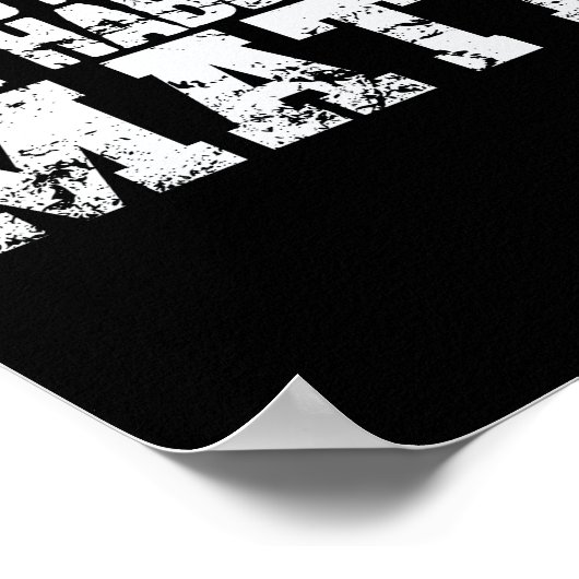 Mathe: Satan zei dat hij het alfabet in Wiskunde h Poster (Hoek)