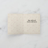 Mathemachicken Funny Wiskunde Chicken Pun Joke Kaart (Binnen)