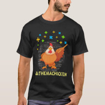 Mathemachicken Teacher Wiskunde Lovers Funny Chick