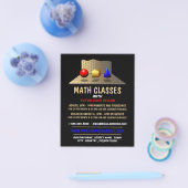 Mathemasoorten, Wiskunde klassen Adverteren Flyer (Enkel)