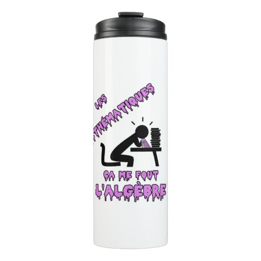 MATHEMATICA, DAT HEEFT MIJ GEWOON. THERMOSBEKER (Voorkant)