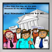 Mathematica revolt Funny Poster (Voorkant)