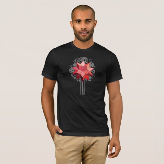 Mathematica Spikey T-shirt Alpha (Voorkant volledig)