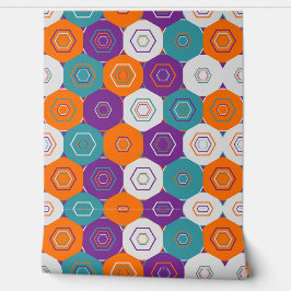 Mathematical Beautiful Geometric Pattern  Behang