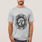 Mathematical Pi Optical Illusion T-shirt – Perfect (Voorkant)