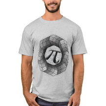 Mathematical Pi Optical Illusion T-shirt – Perfect