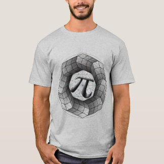 Mathematical Pi Optical Illusion T-shirt – Perfect