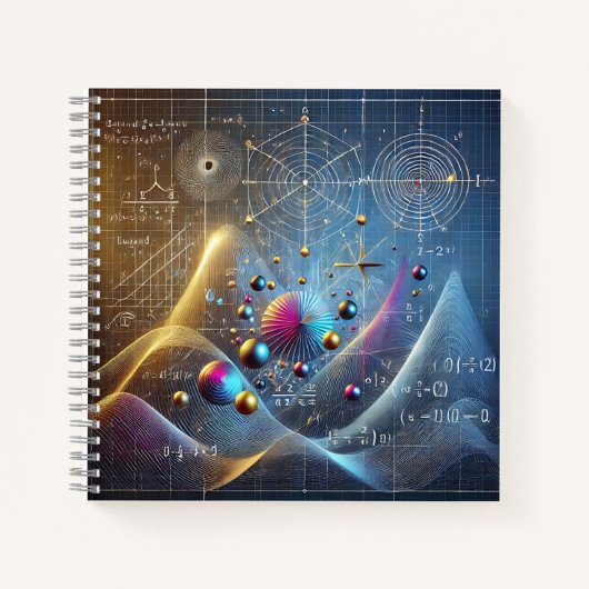 Mathematical Structures & Quantum Geometry Notitieboek (Voorkant)