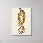 Mathematically Aligned Sculpture  Canvas Afdruk (Voorkant)