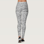 Mathematics Geometry Formule Euclidean vergelijkin Leggings (Achterkant)