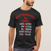Mathematics Is Magic Math Meme Math Joke Math funn T-shirt (Voorkant)