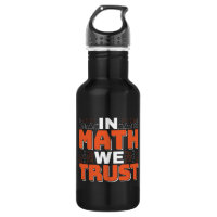 Mathematics Teacher Quote - In Wiskunde vertrouwen