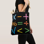 Mathematics Wiskunde Symbol Wiskunde Tote Bag (Dichtbij)