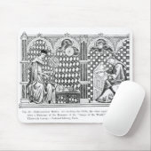 Mathematicus monks: een docent aan het Wereldbol Muismat (Met muis)