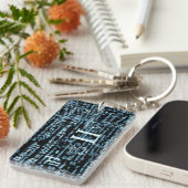 Mathematik Algebra Design Sleutelhanger (Voorkant Rechts)