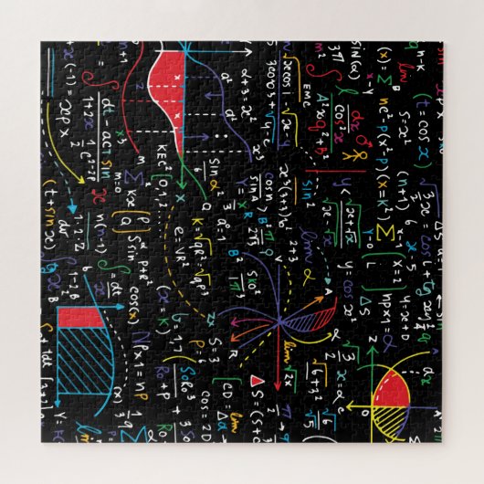 Mathematik Geometrie Puzzle Legpuzzel (Horizontaal)