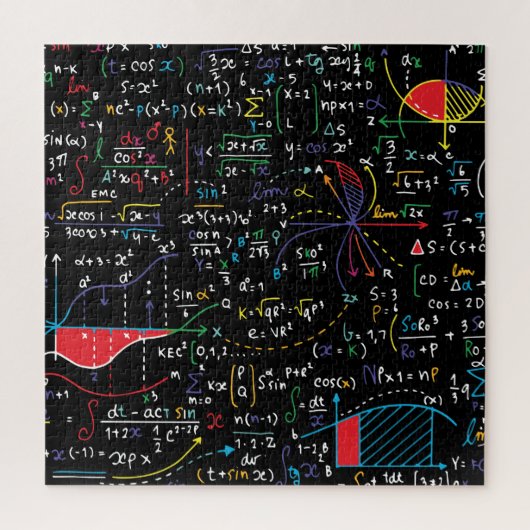 Mathematik Geometrie Puzzle Legpuzzel (Verticaal)