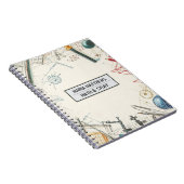 Mathematisch aangepast Spiral Photo Notitieboek (Rechterzijde)