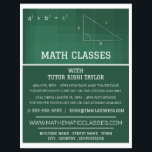Mathematisch alkboard, Wiskunde klassen Adverteren Flyer<br><div class="desc">Mathematisch karton,  Wiskunde klassen Adverteren brochures door de Visitekaartje winkel.</div>