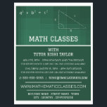 Mathematisch alkboard, Wiskunde klassen Adverteren Flyer<br><div class="desc">Mathematisch karton,  Wiskunde klassen Adverteren brochures door de Visitekaartje winkel.</div>