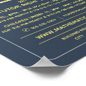 Mathematisch pictogramontwerp, Wiskunde klassen Ad Poster (Hoek)