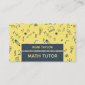 Mathematisch Pictogramontwerp, Wiskunde-Thandler, Visitekaartje (Voorkant)