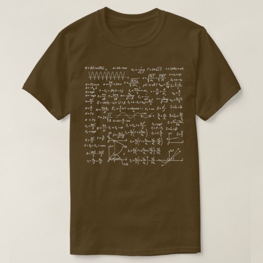 mathematisch t-shirt (Design voorkant)