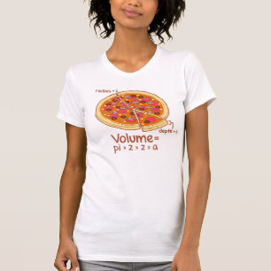Mathematische formule van het stamboekvolume = Pi* T-shirt